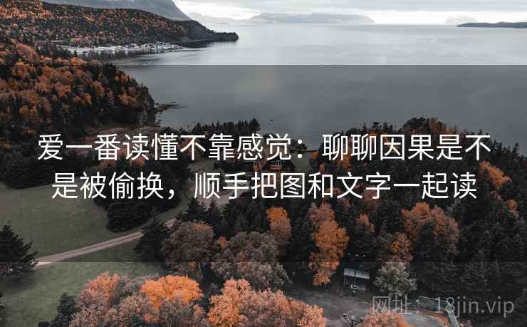 爱一番读懂不靠感觉：聊聊因果是不是被偷换，顺手把图和文字一起读